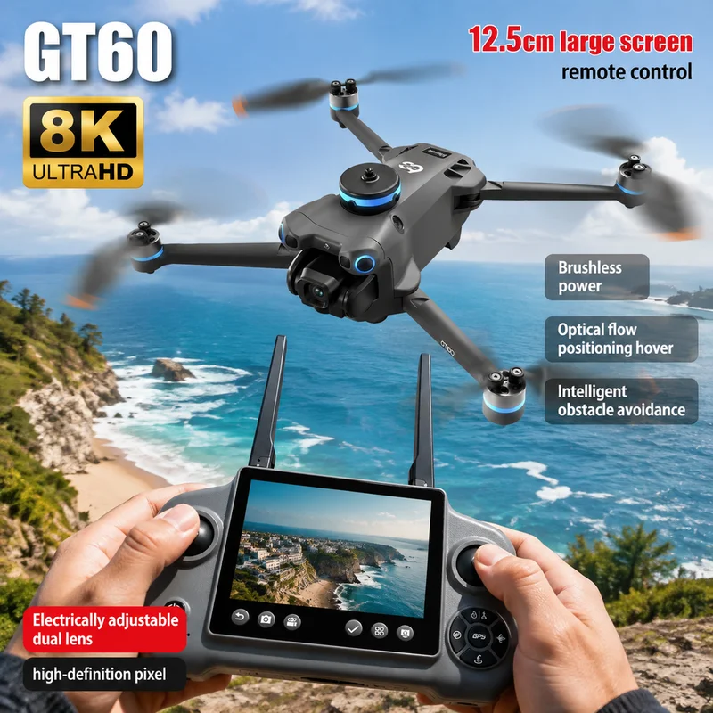 NOWY MINIDRON GT60 Z PODWÓJNYM – Drone Gps Mount recenzja i cena