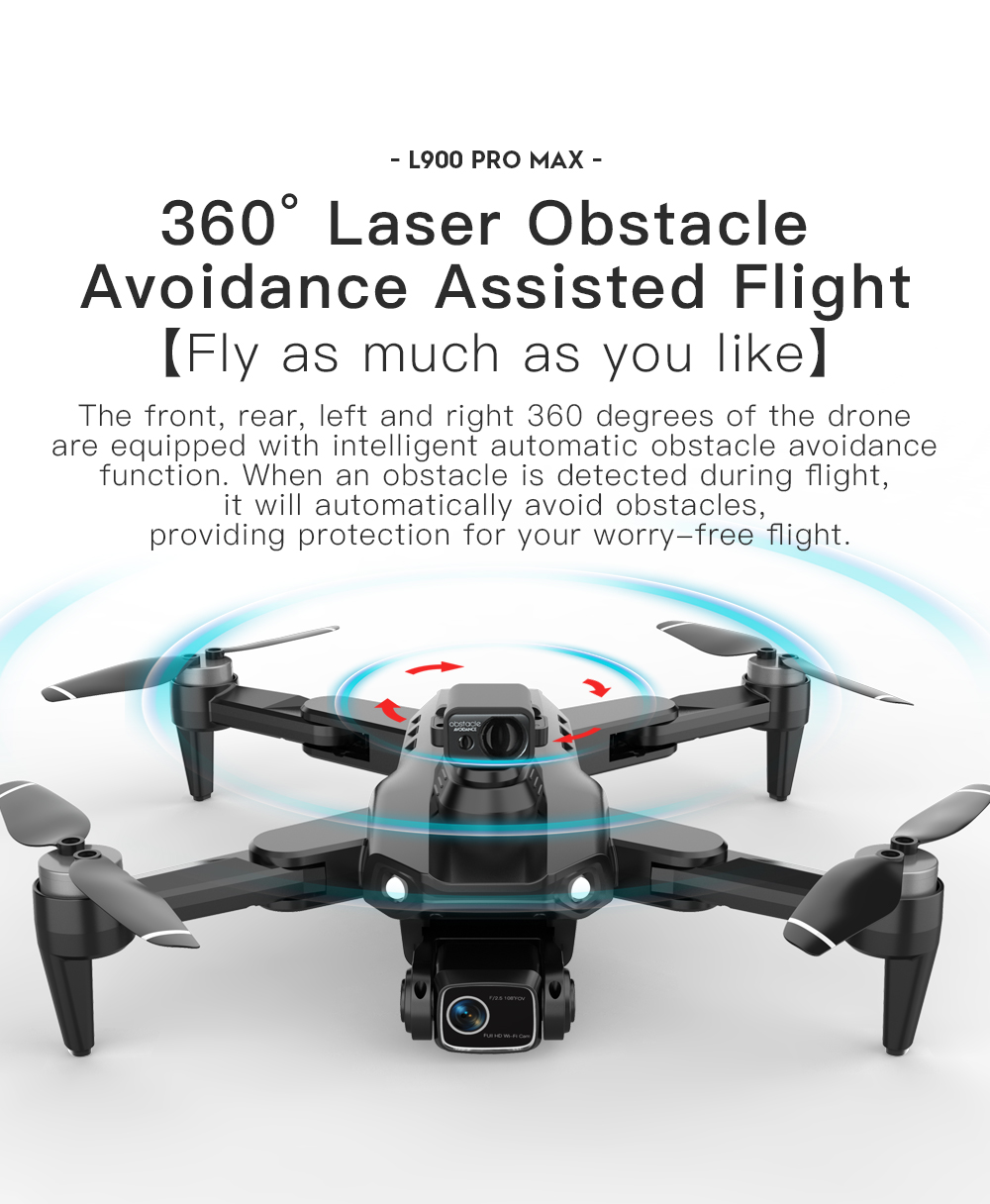 LYZRC L900 PRO MAX Dron z lase – Drone Gps Mount recenzja i cena