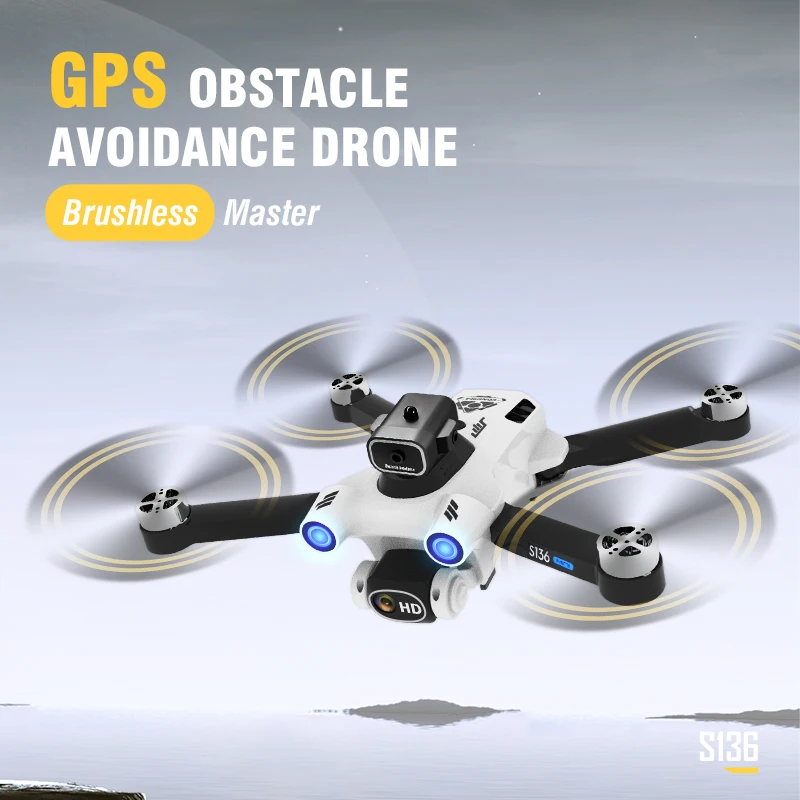 Dron S136 Pro Ultra Rc Drony 8 – Drone Gps Mount recenzja i cena
